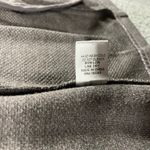 Skies Are Blue  Blazer Jacket Women Large Collarless Open Front 3/4 Roll Sleeve Photo 8