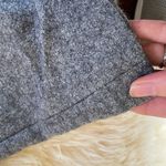 Ann Taylor Lined Felted Wool Boiled Wool Skirt Light Gray Skirt Photo 4