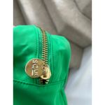 Stoney Clover Lane Stoney Clover "Avocado" Kelly Green Gold Zip BG Pearl Monogram Large Pouch Photo 6
