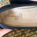 Mountain Sole  blue faux leather and fabric comfort flats women’s size 8.5 Photo 6
