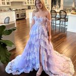 Light Purple Ballgown Prom Dress Size 4 Photo 0