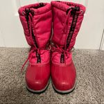 Sorel  pink puffer snow boots size 6 Photo 1
