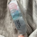 Free People  Beach Cowl Neck Tunic Oversize Sweater Beige Size Medium Large Photo 2