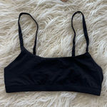 SKIMS Fits Everybody Scoop Neck Bralette Onyx Size Small Photo 0