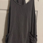 Free People Movement Hot Shot Mini Dress Gray Size L Photo 0