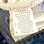 Slvrlake London jeans high waist cropped distressed straight leg size 32 Photo 6