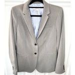 Magaschoni Grey Women’s Two- Button Blazer with Notched Lapels Photo 10