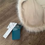 NWT Tulip Bridal White Faux Fur Wrap Stole Scarf Wedding Women’s S Small Tan Photo 4