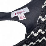 Candie’s Black & White Zigzag Knit Dress (XS) Photo 1