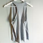 Nike  Big Swoosh Sport Tank Top Gray & Yellow Racerback S Photo 1