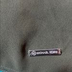 Michael Kors  Green Short Sleeve Relaxed Blouse Photo 3