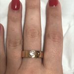 Michael Kors Modern Brilliance Crystal Heart Ring Photo 4