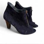 Paul Green  Black suede Ankle Boots with Gold Zipper UK 6.5/US 9 Photo 3