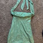 Hoco dress Green Size 4 Photo 0