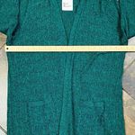 kim rogers New! NWT  Green Marble Cable Cardigan 2X Photo 3