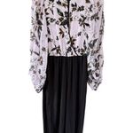 Diane Von Furstenberg  Delphi Silk Wide Leg Jumpsuit Photo 8