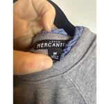 J.Crew Mercantile, Gray Pullover Sweater Crewneck Size Medium Preppy Photo 3