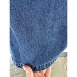 Vtg 90’s Denim Midi Skirt Size 10 Button Down Pockets Y2K Mid High Rise Jean​​​ Blue Photo 4
