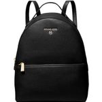 Michael Kors NWT--VALERIE-BLACK PEBBLED LEATHER BACKPACK Photo 0
