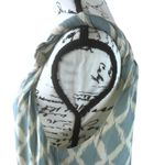 Moulinette Soeurs Anthropologie 100% Silk Blue Cream Roman Sleeves 10 Photo 5