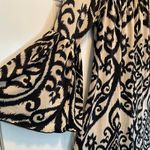 Unbranded Black & Tan Bell sleeve mod mini dress Size M Photo 1