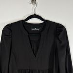 Pomander Place by Tuckernuck Women's Black Crepe Kenzo Mini Dress Tier‎ sz XS Photo 2
