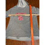 Concepts Sport  Womens Cardinals Hoodie Pullover Sweatshirt Athletic Gray XL Photo 6
