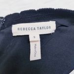 Rebecca Taylor  Diamond Textured Black Dress Photo 4