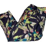Avia  Activewear Leggings Size Large 12/14 Tropical Print Athletic Wear Workout Photo 1