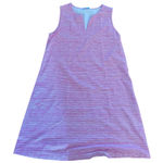 J.McLaughlin Sleeveless Pink Stripe Shift Dress Size M Coastal Chic Resort Wear Size M Photo 0
