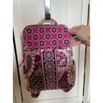 Vera Bradley  Very Berry Paisley Small Backpack Bag Plum & Pink Retired‎ 12" X 9" Photo 2