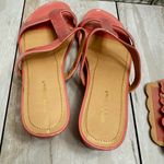 Comfortview  Coral Sandals Convertible Top Design Floral Art Deco Studded Summer Photo 7