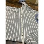 Nautica  Women's 3/4 Cuffed Sleeve Chambray Casual Top Photo 3