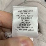 Banana Republic  Womens T Shirt Dress Studded Pullover Cream Silver Small Photo 8