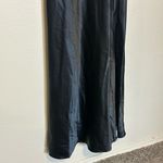 Birdy Grey  Mai Black Satin Maxi Dress Size Medium Photo 4