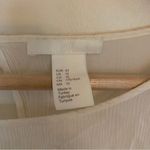 H&M boho flowy sleeve top long sleeve eyelet cut out size 12 Photo 1