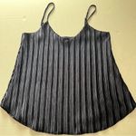 Dalia Collection Dalia Velvet swing tank top spaghetti straps dark blue size small Photo 1
