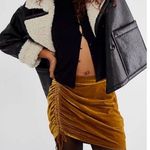 Free People  Vivienne Velvet Mini Skirt Photo 0