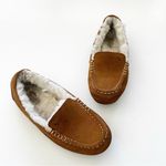 Ugg Koolaburra Brown Suede Slipper Shearling Lined Womens Size 7 EU 38 Warm Cozy Photo 12