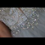 silver rhinestone formal/homecoming dress Gray Size 8 Photo 3