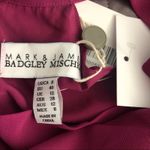 Badgley Mischka  Berry Magenta Dress NEW Photo 4