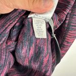 Gap Funnel Neck Hoodie Pullover S Pink Space Dye Activewear Athleisure Fleece Photo 4