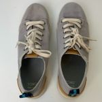 Toms  Gray & White TRVL LITE Low Canvas Sneaker Photo 6