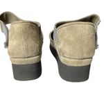 L'Amour Des Pieds Amadour Suede Platform Wedge Sandals Gray Elastic Strap 9M Size 9 Photo 4