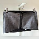 Glam Shimmering Black Corset Top Photo 1