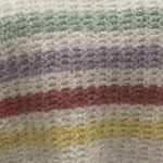 Hollister retro pastel striped oversized sweater / S / Excellent condition Photo 9