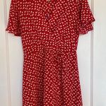 Red Dress Boutique Floral Wrap Dress Photo 0