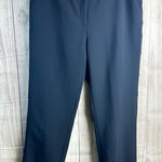 Sharagano  Black Slim‎ Ankle Pants with Pearls on the sides Photo 0