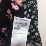 Topshop  Mixed Floral Print Strappy Side Slit Midi Dress Size 4 Photo 4