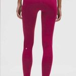 Lululemon NWT Wunder Train High Rise Tights 28” Leggings Magenta Smoke Size 6 Photo 0